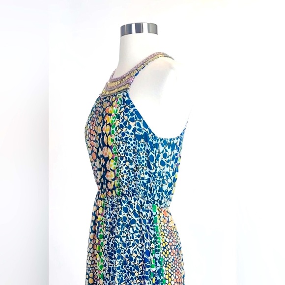 NWOT-Charlie Jade maxi dress w/slit on front left leg, up the knew, size: Medium - Picture 5 of 9